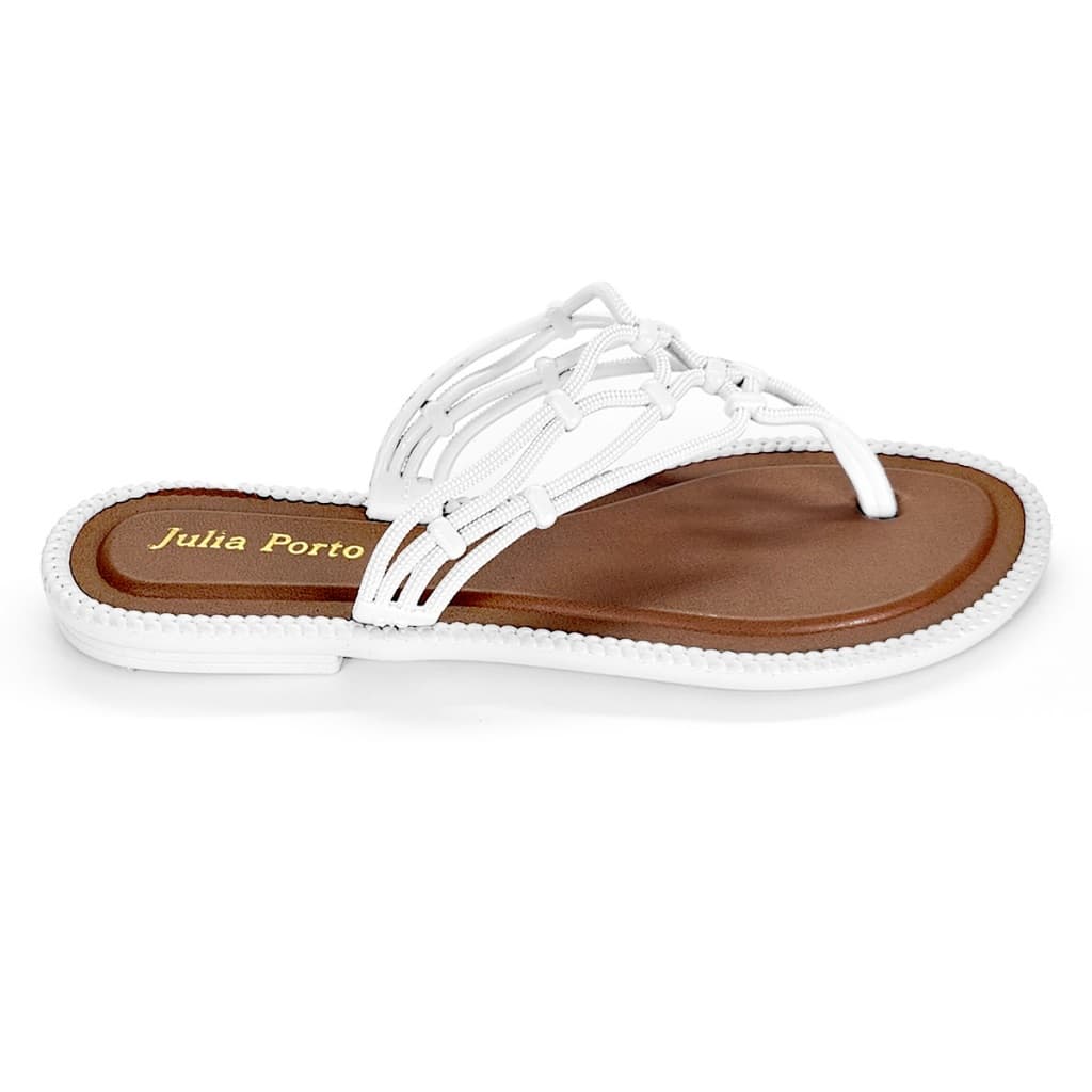Sandália Rasteira Feminina Passeio Casual Rasteirinha de Mulher Design Moderno Elegante