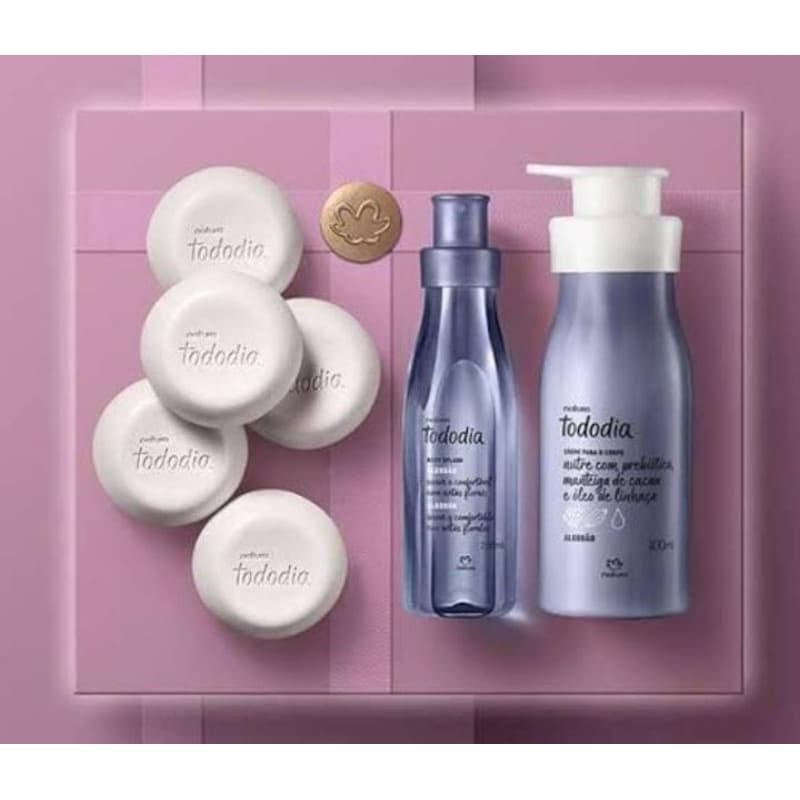 Kit algodão completo Natura Tododia