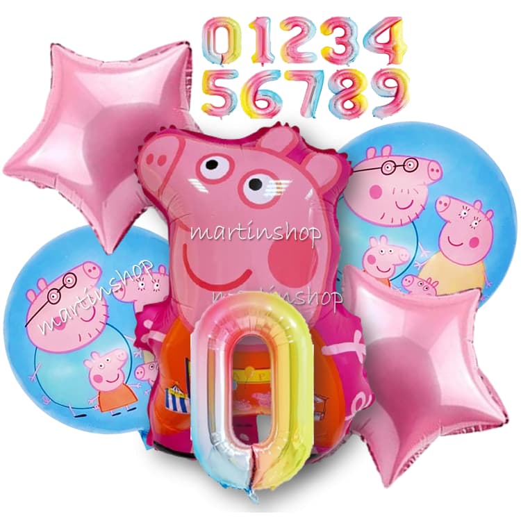 Kit Balão Pepa Pig Festa Aniversario Decoração
