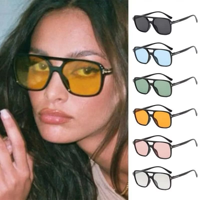 Óculos de Sol Feminino Óculos de Sol Masculino Óculos de Sol Polarizado Feminino Lente Quadrado