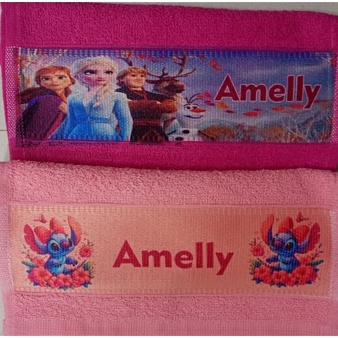 2Toalhinhas Personalizadas Qualquer Tema