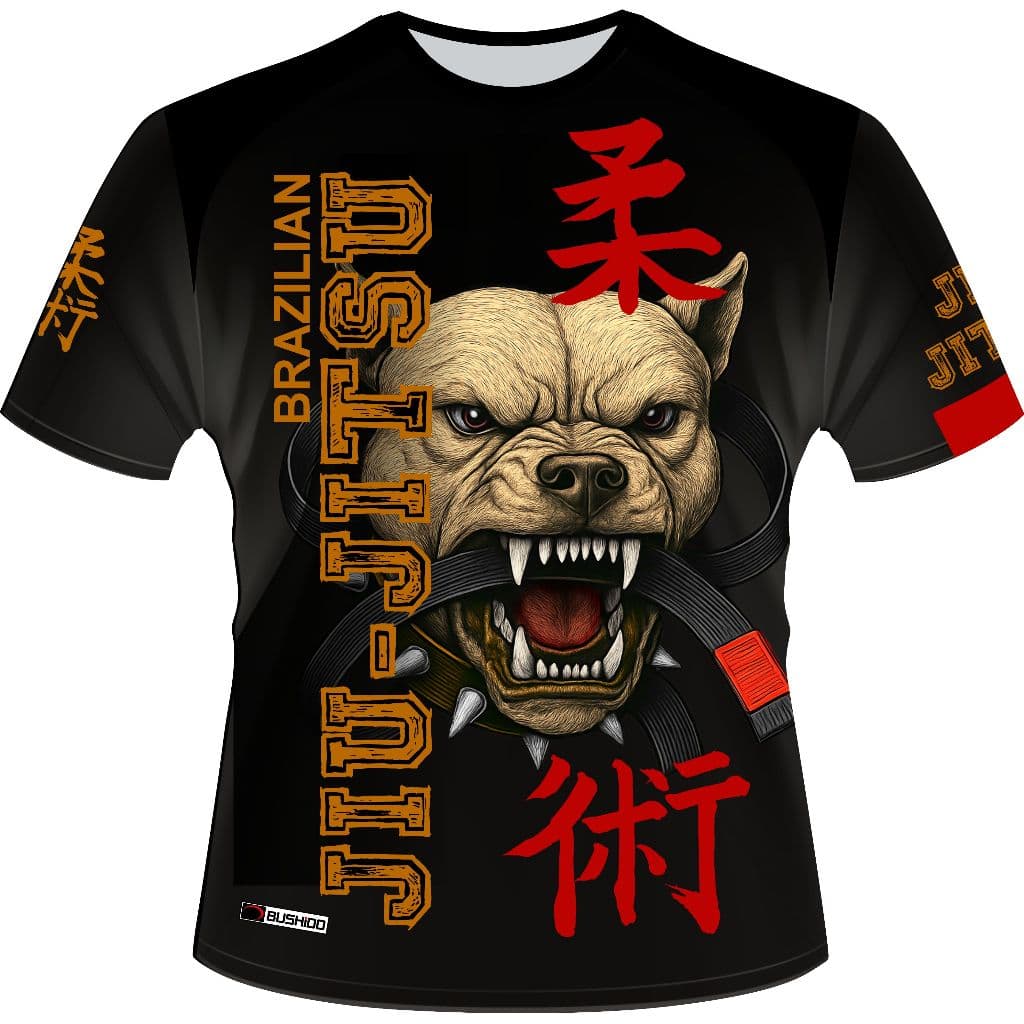 Camisa Competidor Jiu Jitsu Brazilian MMA Submission Luta Livre Arte Marcial 1251-7