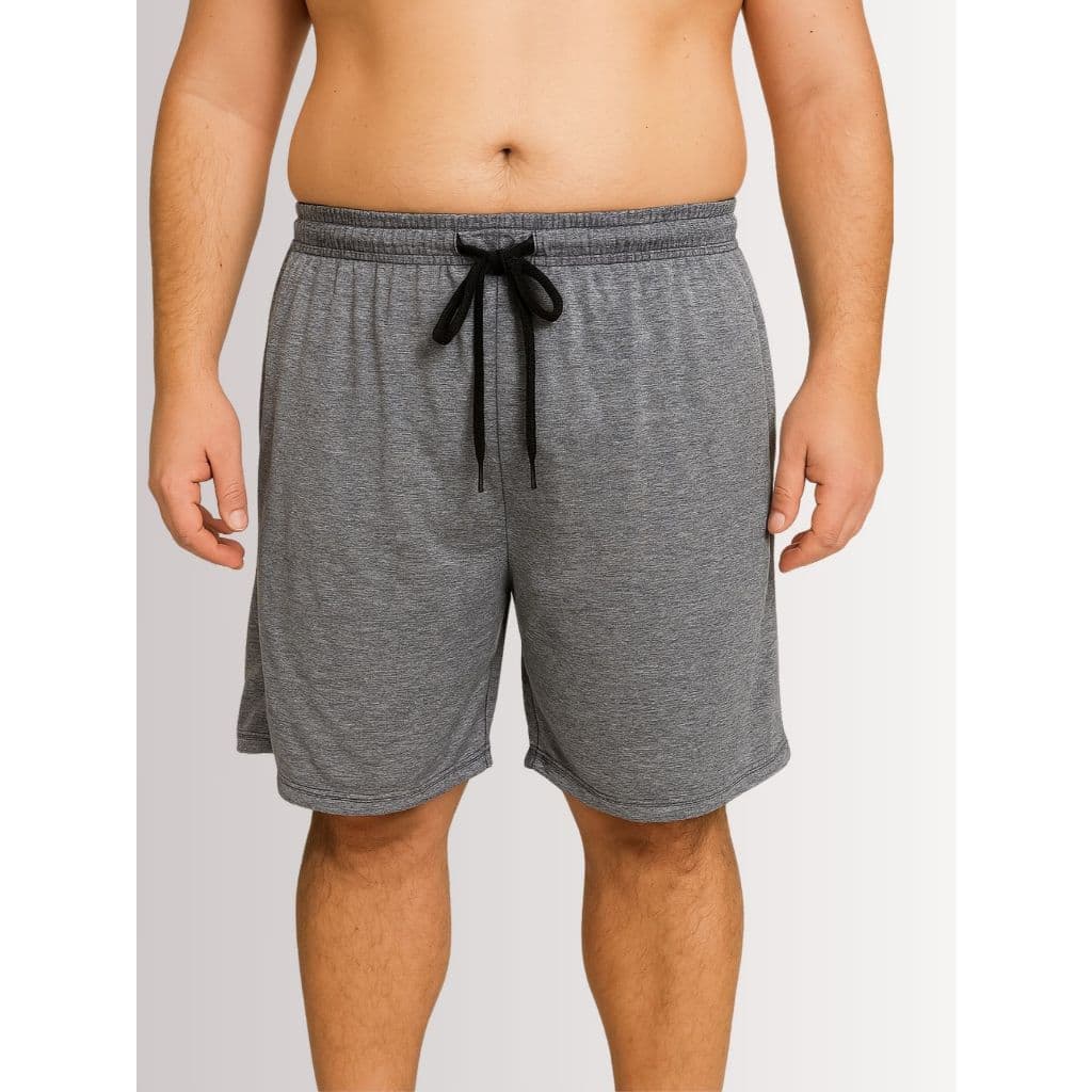 Shorts/ Bermuda Tam M ao Plus G1-G2-G3  Mauricino Academia Leve Mescla  Masculina Para Esportivo
