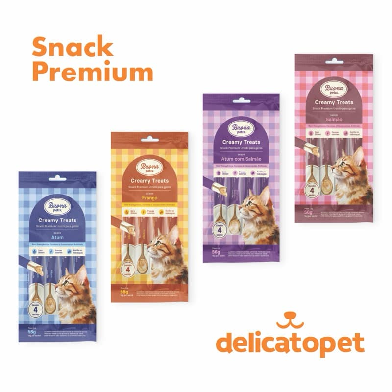 Petisco Para Gatos Pure Buona Petix