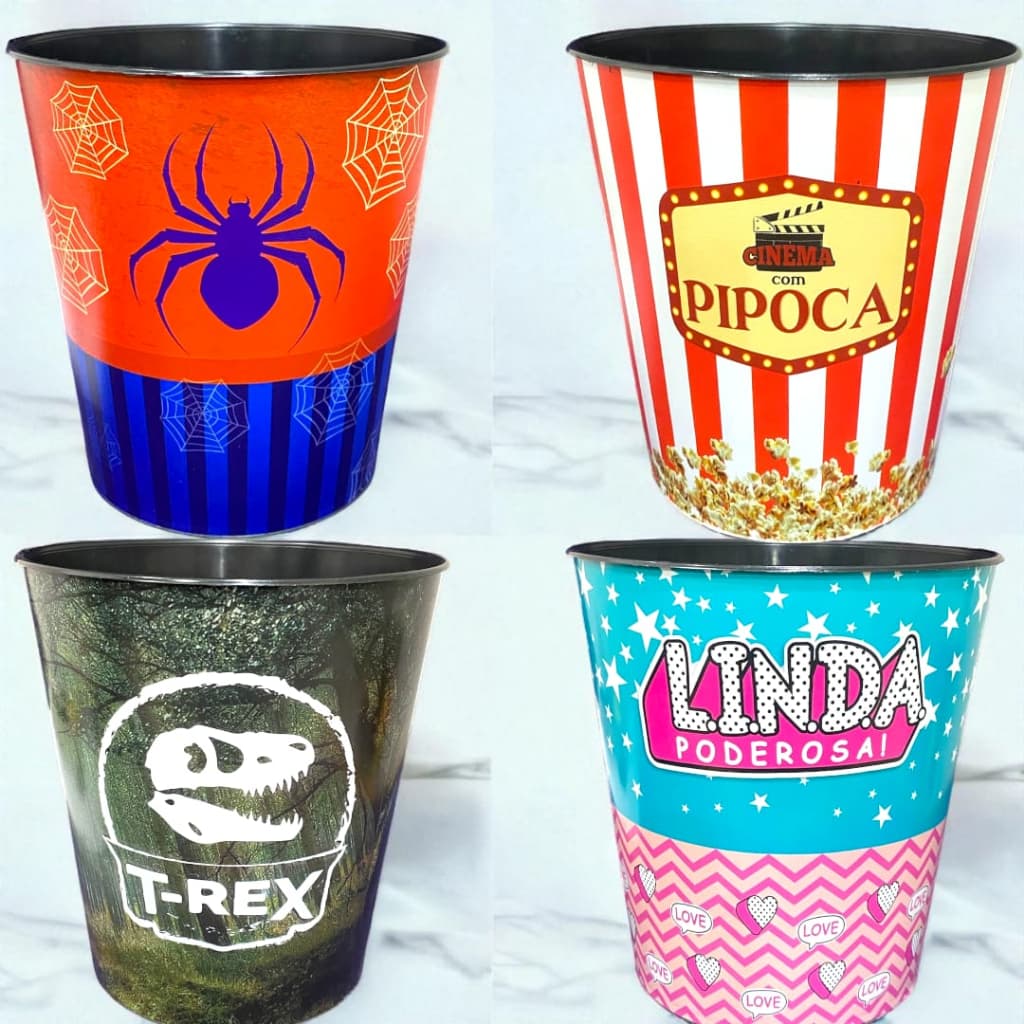 🍿BALDE DE PIPOCA DESCORADAS – 3 LITROS🎉