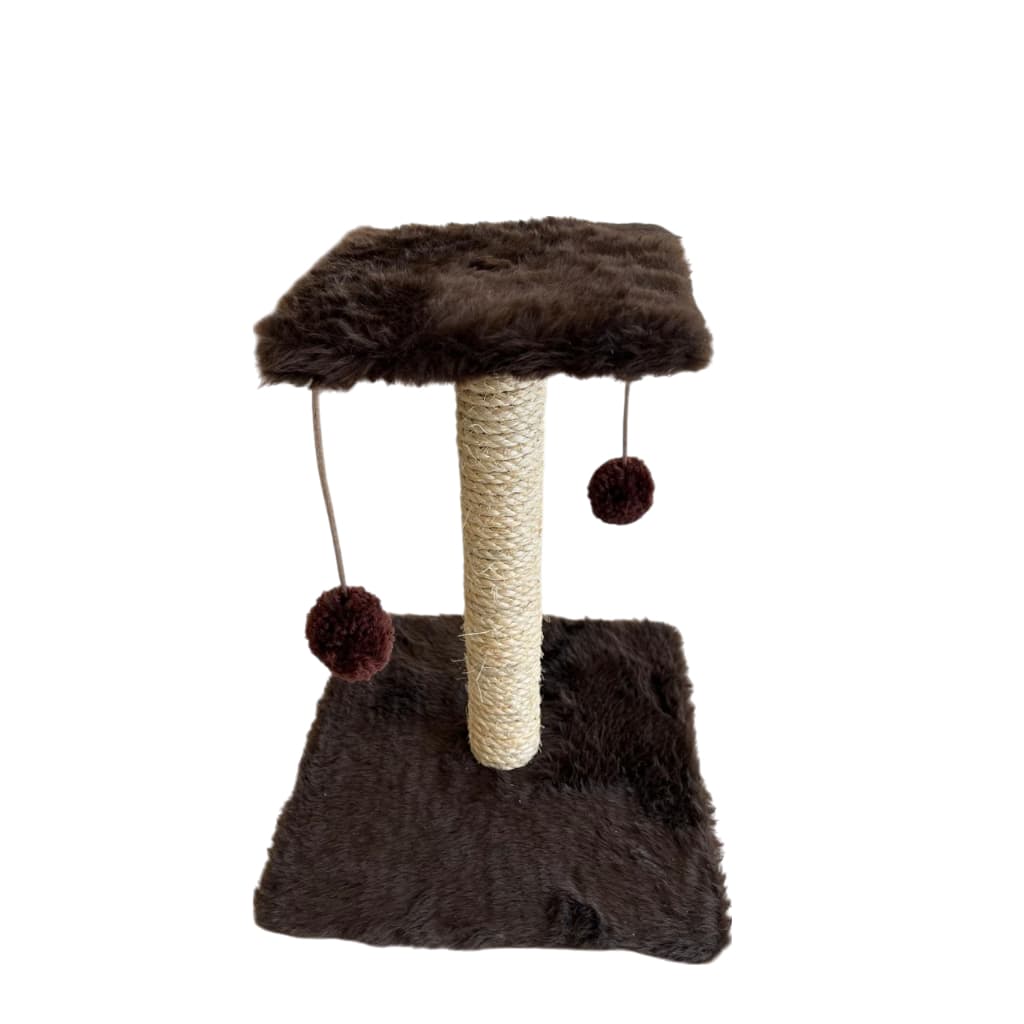 Arranhador Para Gatos Poste com Brinquedo Gato Duplo Exclusivo