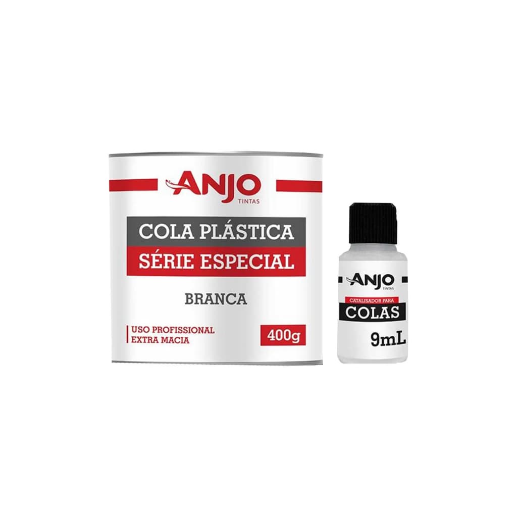 Cola Plástica Anjo Série Especial 400g Branca