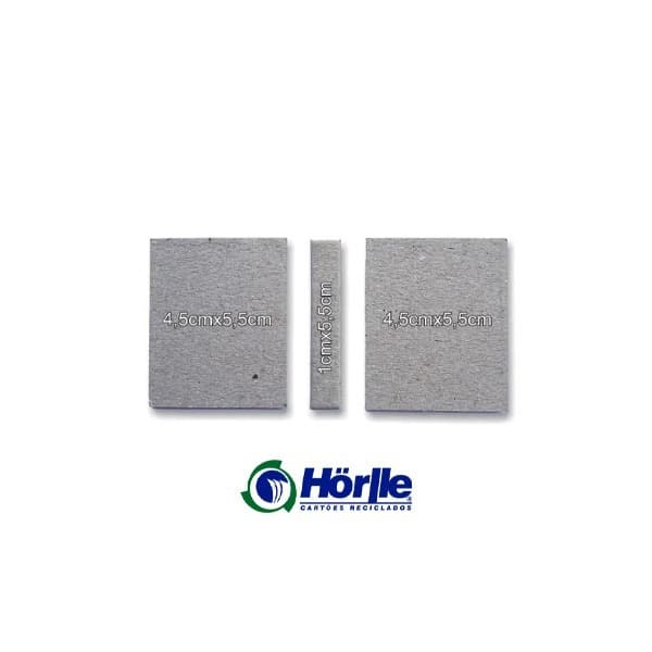 10 Pares Kit Horlle 1.9mm Cartão Cinza Post It Encadernação Bloquinho