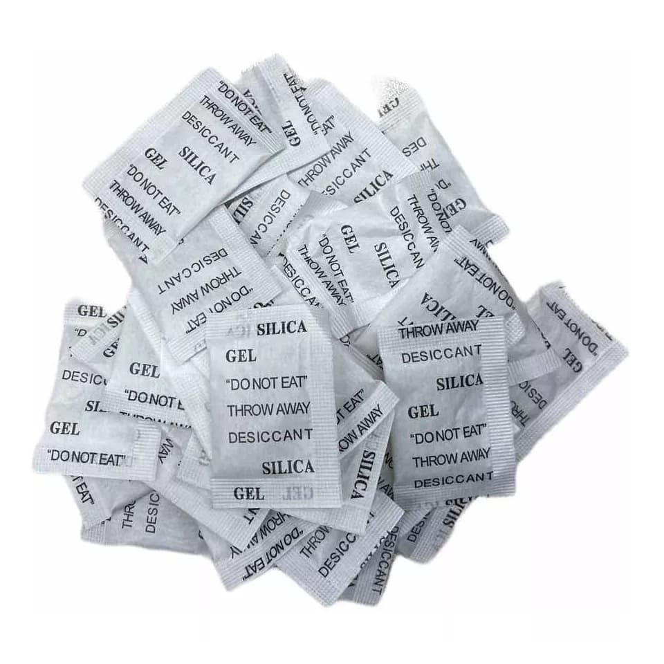 Sílica Gel 1g – Anti umidade - 50 unidades