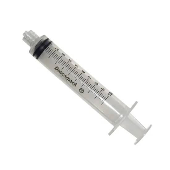 Seringas Estéreis 10ml Luer Lock - 5 a 25 unidades