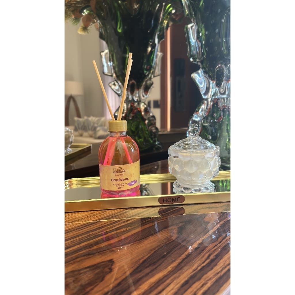 Difusor de Aromas Orquídeas Senalandia 280ml Aromatizador Casa