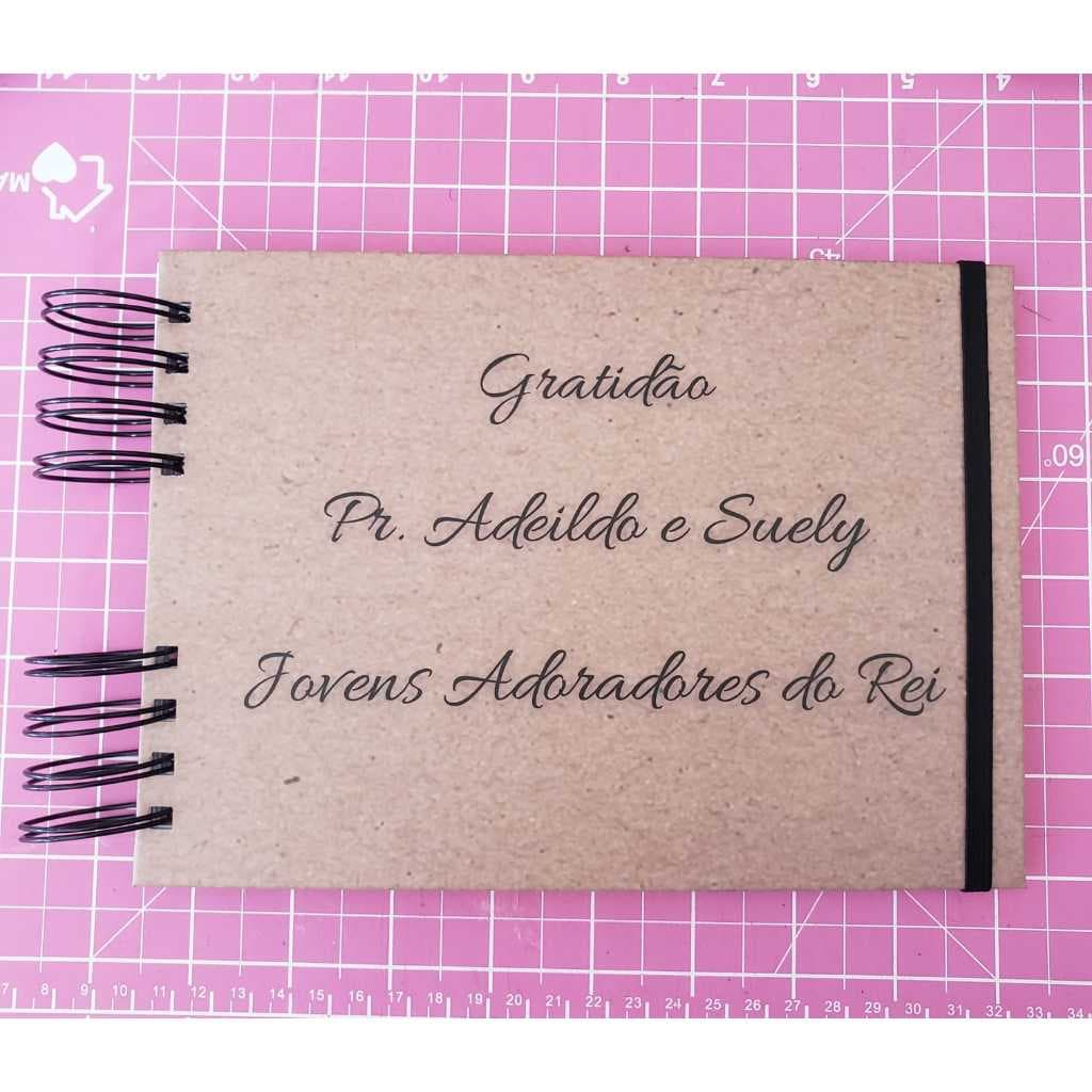 CADERNO DE MEMÓRIAS PERSONALIZADO - A5