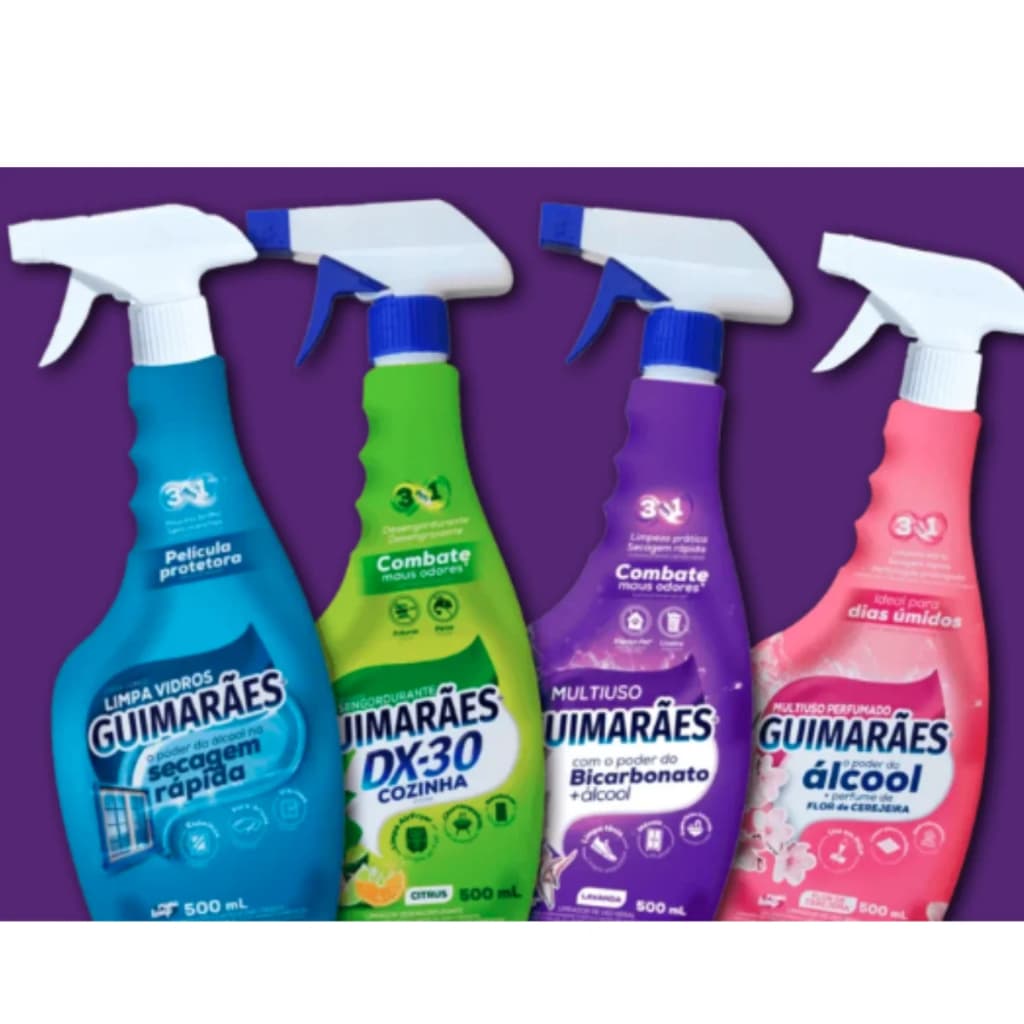 Kit 4 Multiusos Guimarães 500Ml