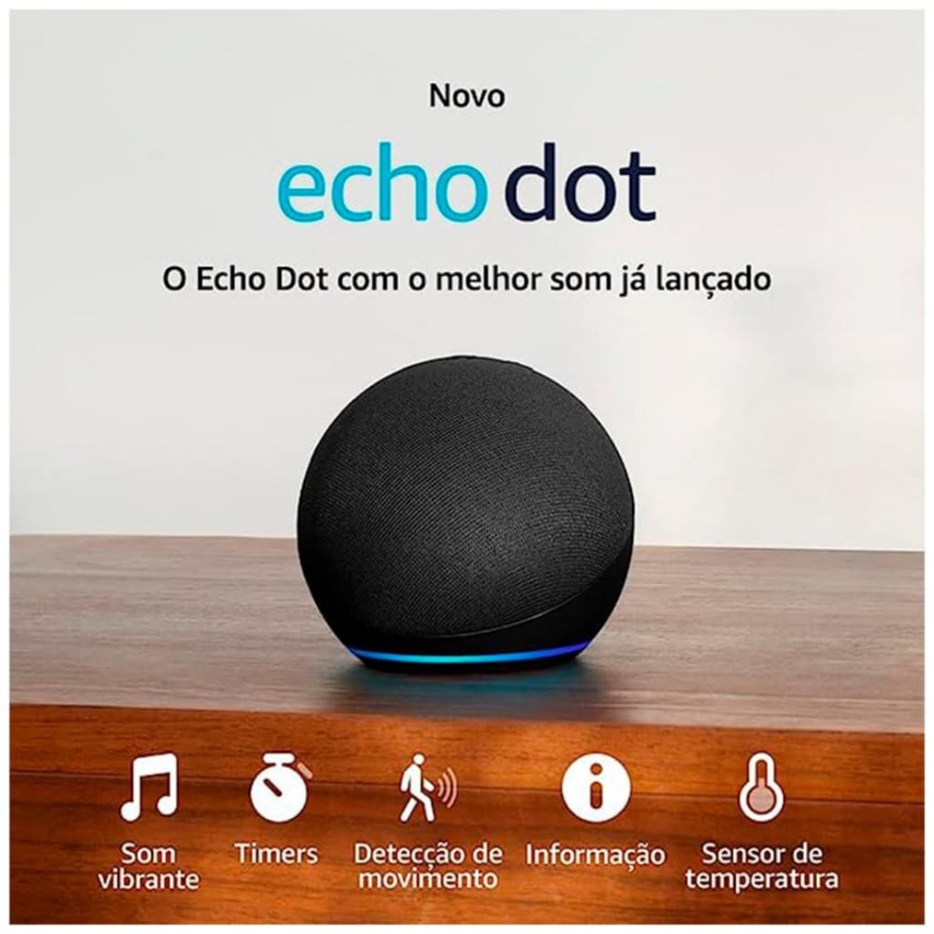 Alexa Echo Dot Amazon 5ª Geração Alexa Original