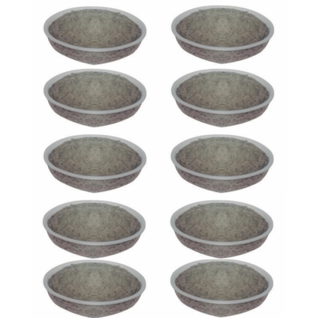 Kit 5, 10 Forros Carpete para Ninhos Plásticos Pássaros Canários Belga