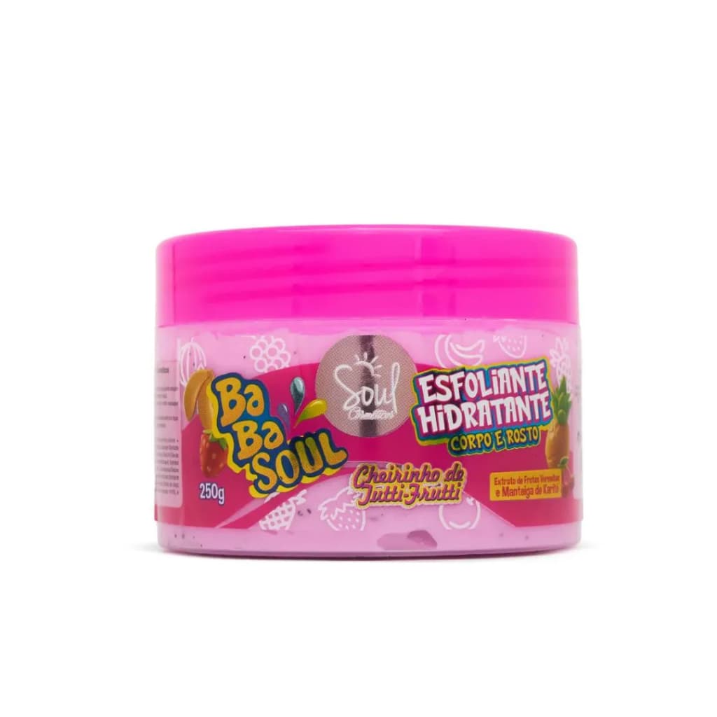Esfoliante Hidratante Babasoul Tutti Frutti 250g - Soul Cosméticos