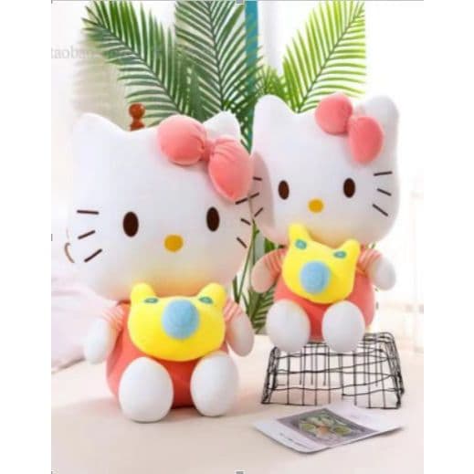 Pelúcia Hello Kitty com Câmera Fashion– Um Show de Fofura e Encanto que Vira brincadeira criança