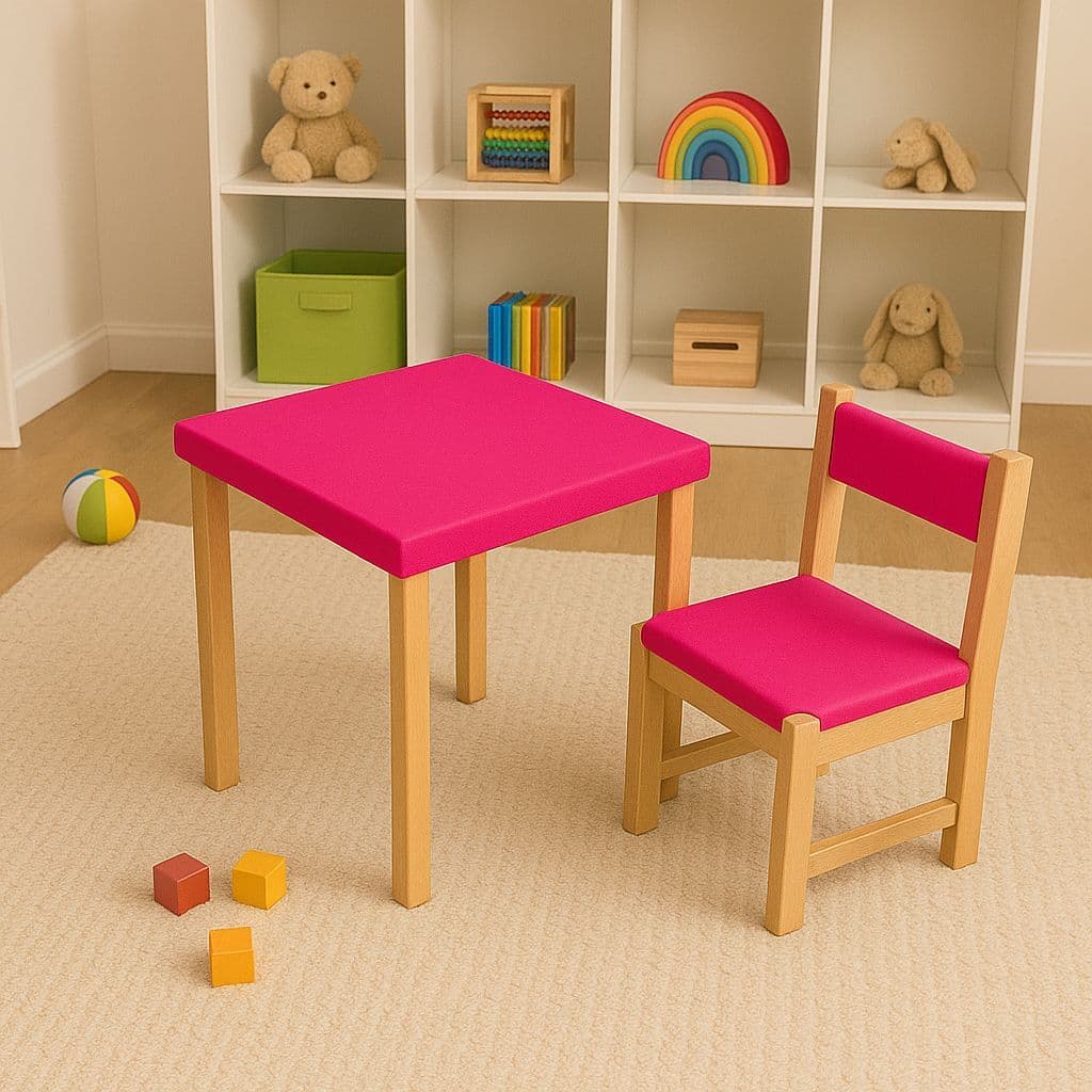 kit mesa, mesinha para criança, infantil com cadeirinhas madeira, mesa infantil