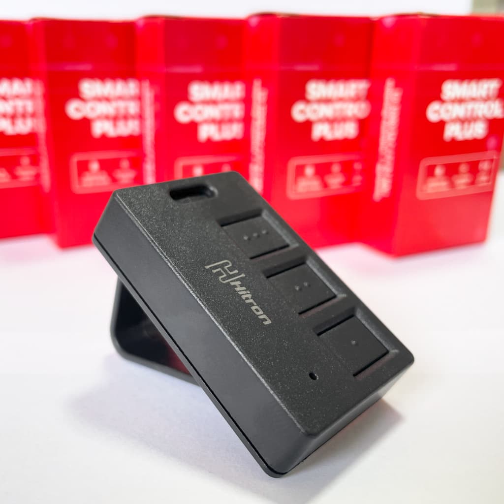 Kit 3 Controles Remoto Portão 3 Teclas 433mhz Smart Plus Hitron