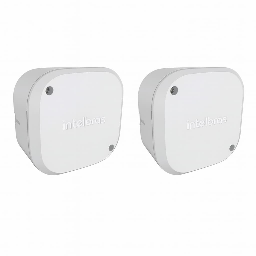 Kit 2 Caixa Passagem Bullet Dome Interna Vbox 1100 Intelbras