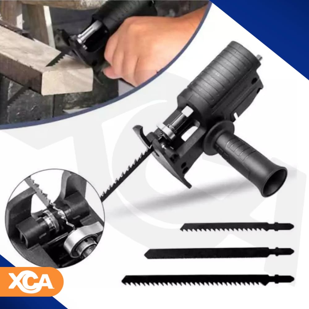 Serra Tico Tico Adaptador Furadeira Parafusadeira Portatil Madeira Mdf Corte Kit 3 Serras