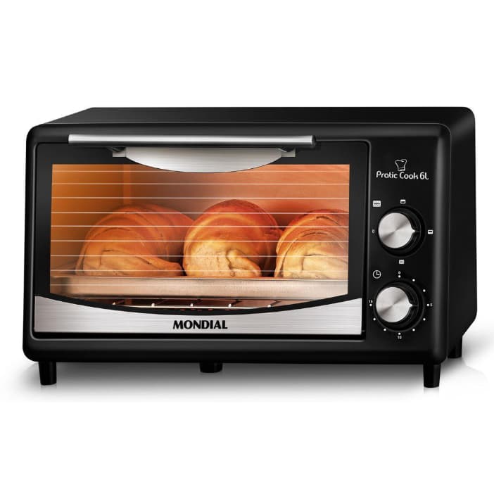 FORNO ELETRICO FR-09 220V 60HZ 6L MONDIAL 4240-08