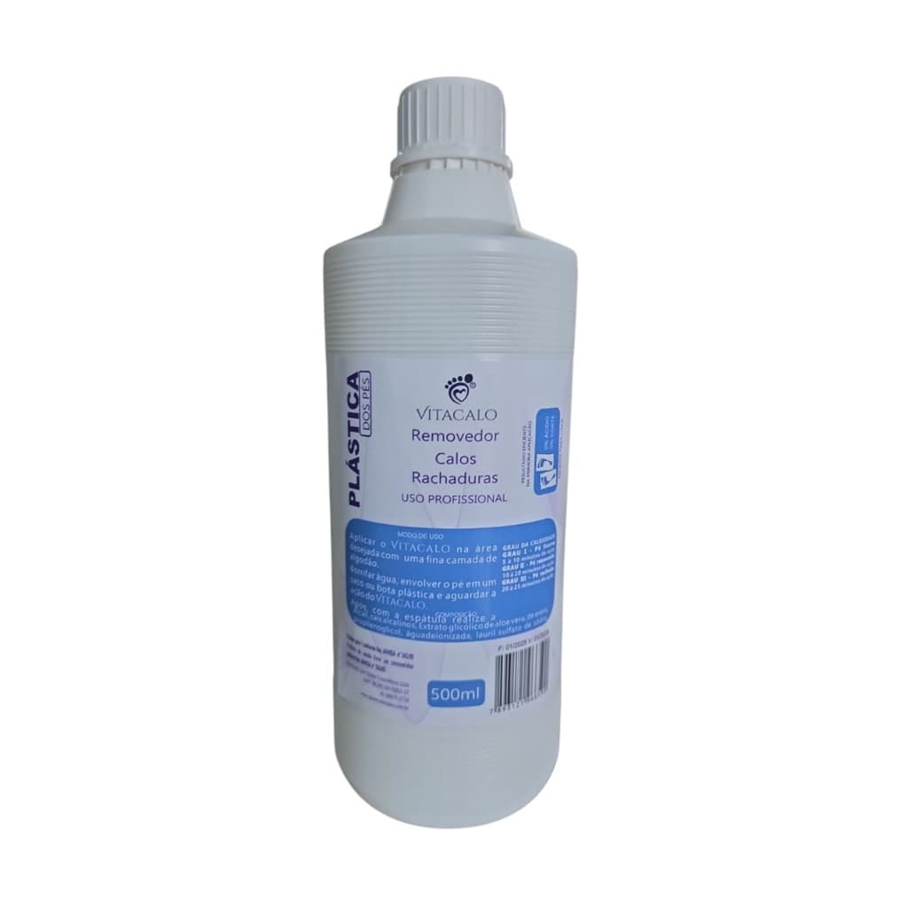 Loção Removedor de Calosidade Vitacalo Plástica dos Pés 500ml