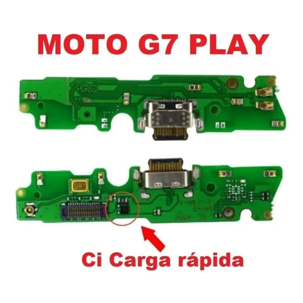 Conector Placa Dock de Carga Compatível G7 Play