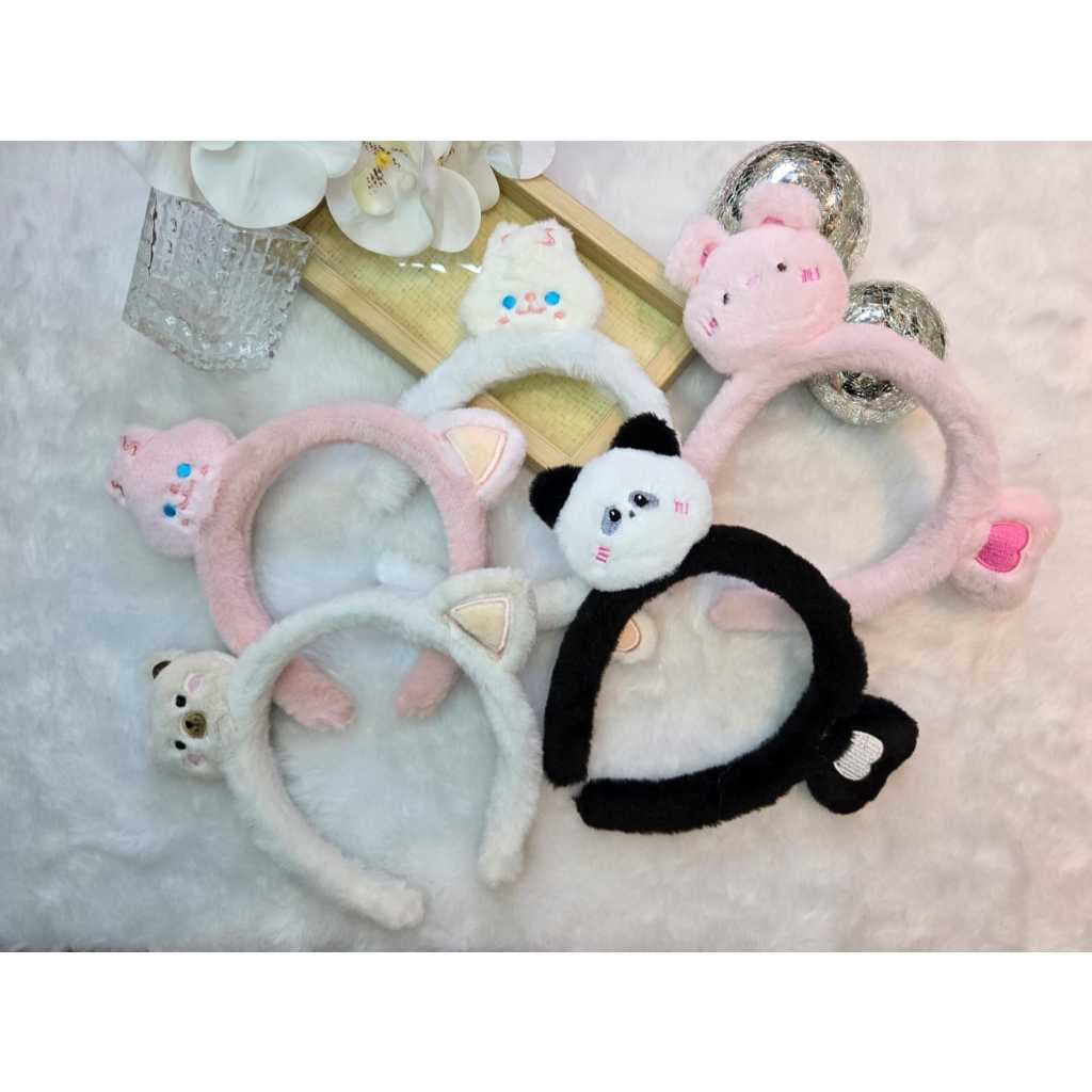 Tiara Infantil Menina Peluciada Divertida de Bichinhos