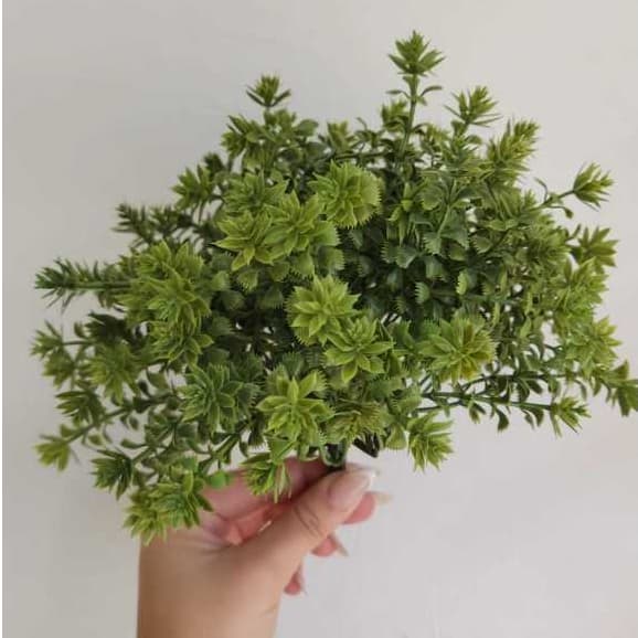 Pick verde Buque -mini florzinhas
