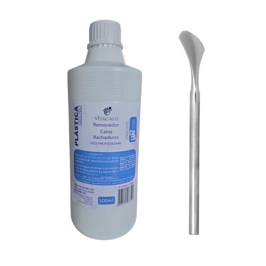 Loção Vitacalo Spa dos Pés 500ml + Espátula 222