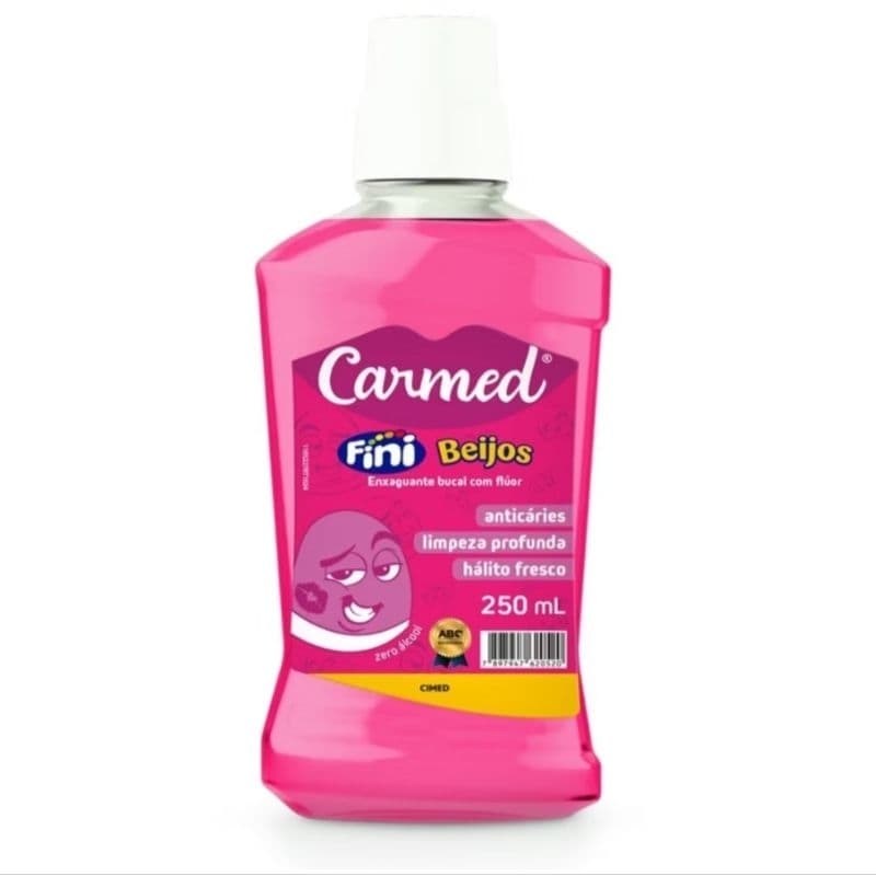 Enxaguante Bucal Carmed Fini Beijos 250ml