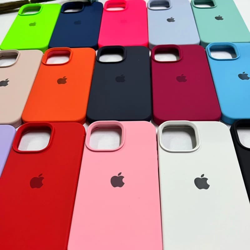 Capa Case Silicone Colorida Resistente e Interior Aveludado Iphone 13 Pro