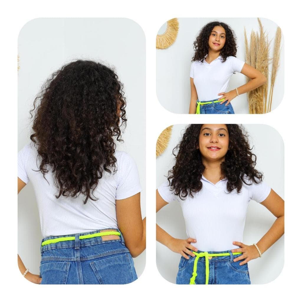 Blusa Gola Polo Canelada InfantoJuvenil 8 ao 16