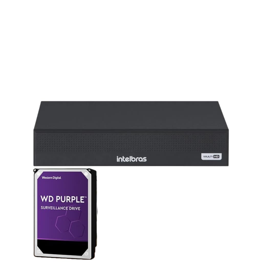Dvr Multi Hd Intelbras 16ch Mhdx 1116-C C/HD 1tb purple