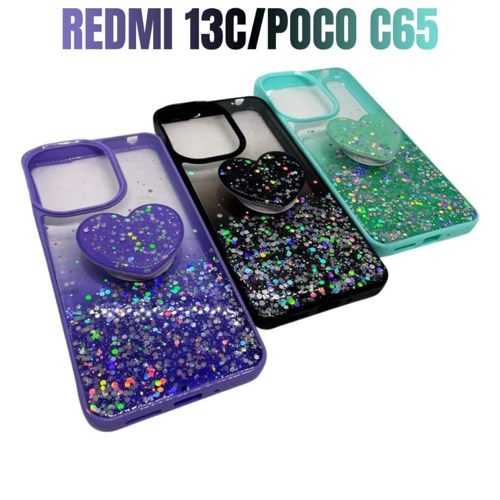 Capa Capinha de celular compatível com Redmi 13C e Poco C65 Luxo