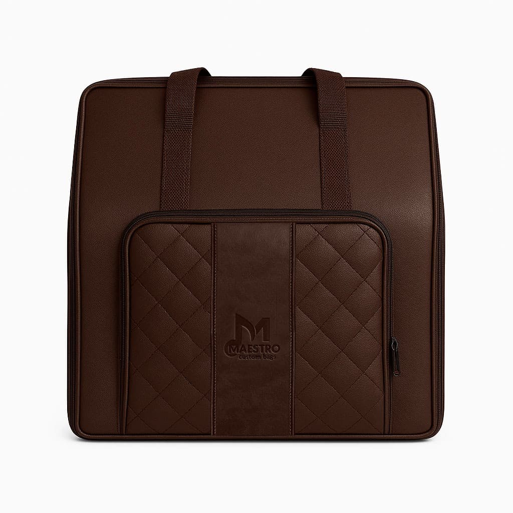 Bag Luxo para Acordeon 80 Em Couro Ecológico Maestro Custom Bags