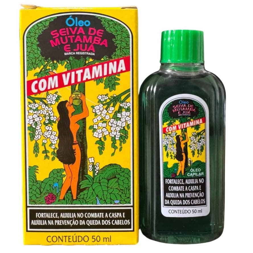 Óleo Para Cabelos Seiva de Mutamba e Juá Vitaminado 50ml