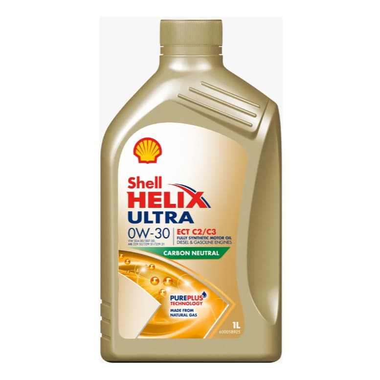 Óleo De Motor Shell 0w30 Helix Ultra C2 C3 Sintético 1l Amarok