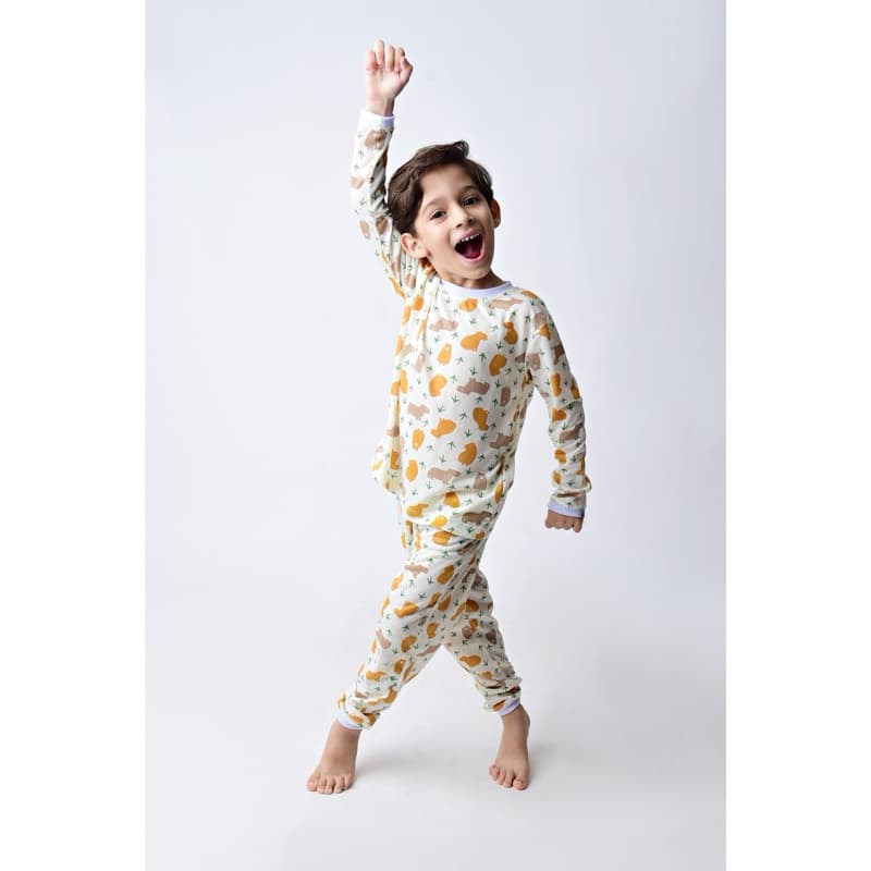 kit Pijama Manga Longa Comprida Infantil de Menino sortido