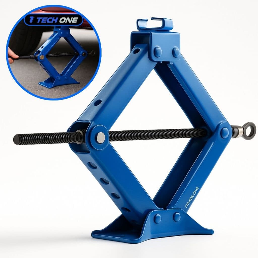 Macaco Sanfona 2 Toneladas De Carro Automotivo Para Levantar Carro 2T Fabricado Em Ferro 110 360mm