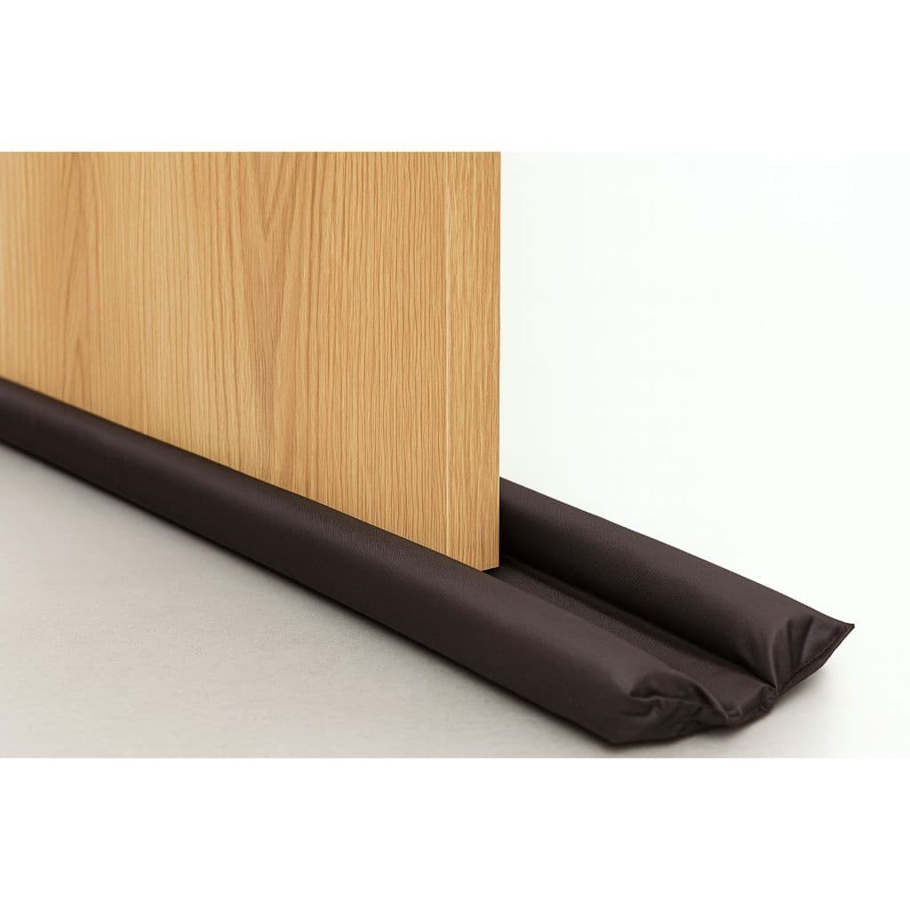 Veda Porta Rolinho Preto 80cm Resistente Isolamento Acústico Térmico Poeira Insetos