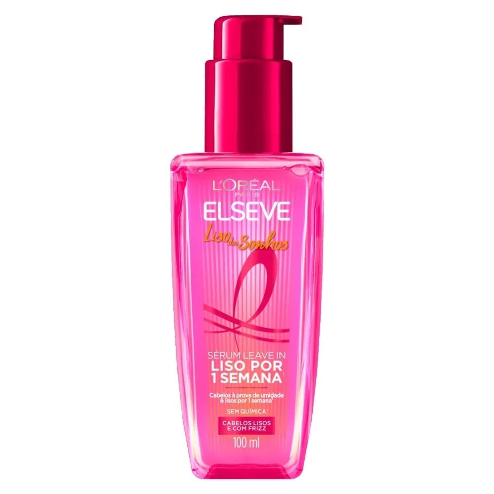 Elseve Liso Dos Sonhos Sérum Capilar 100Ml