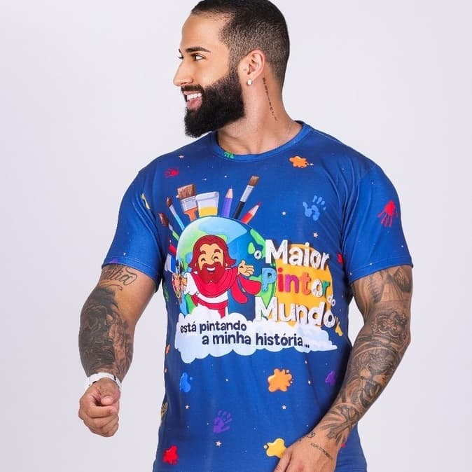 Camiseta Premium - O Maior Pintor Do Mundo...