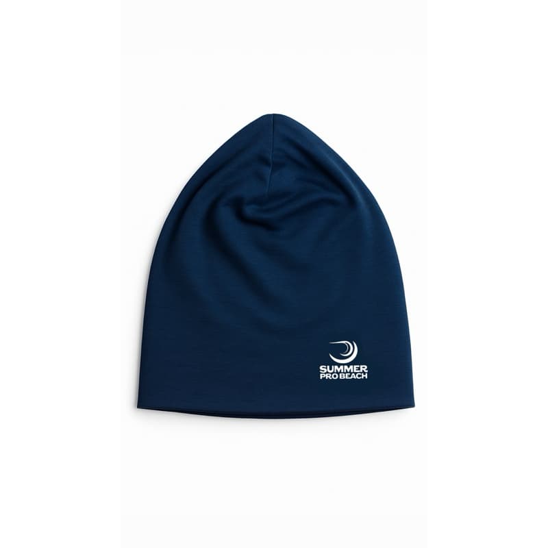 touca gorro beanie azul summer pro treino academia esportiva