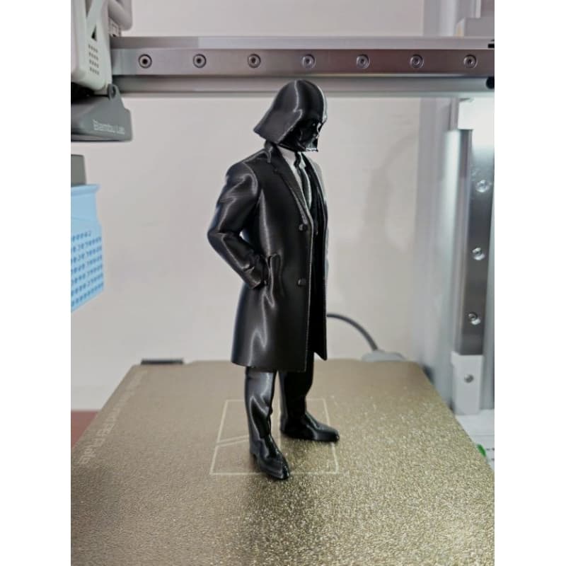 Boneco Estilo Darth Vader Lorde Galáctico de Terno – Edição Estilosa Geek | 16cm