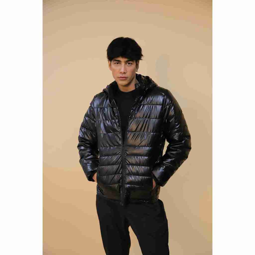 bobojaco jaqueta   impermeável masculino moda com capuz novo jovem continue quente aquecido corta vento
