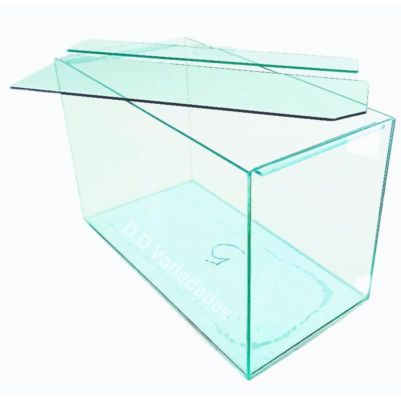 aquário 27 litros 45x20x30 para peixes e plantas ornamentais