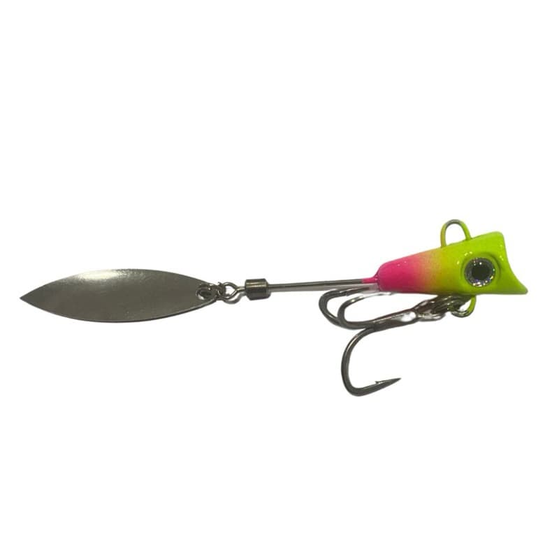 Isca Artificial Jig Spin Tail Doção Com Colher 18g - Cores