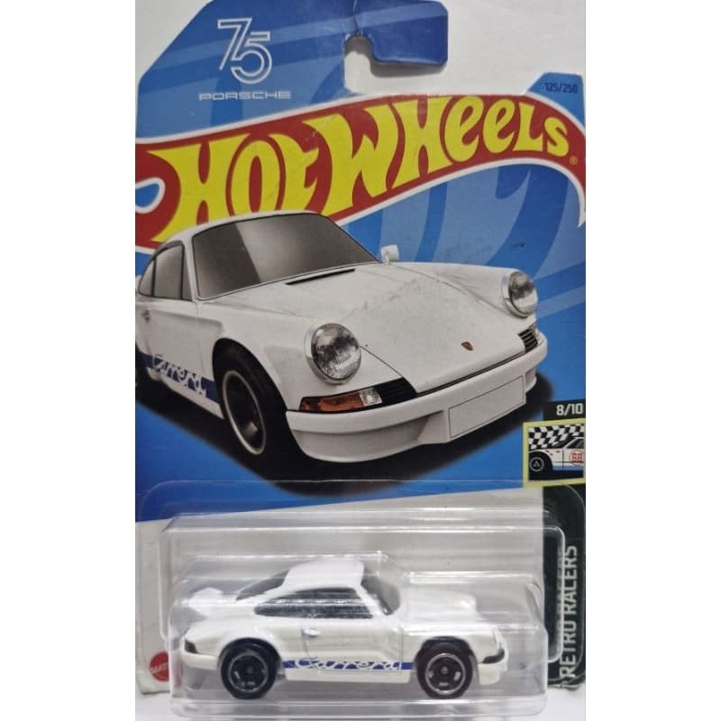 Carrinho Hotwheels PORSCHE 911 CARRERA BRANCO